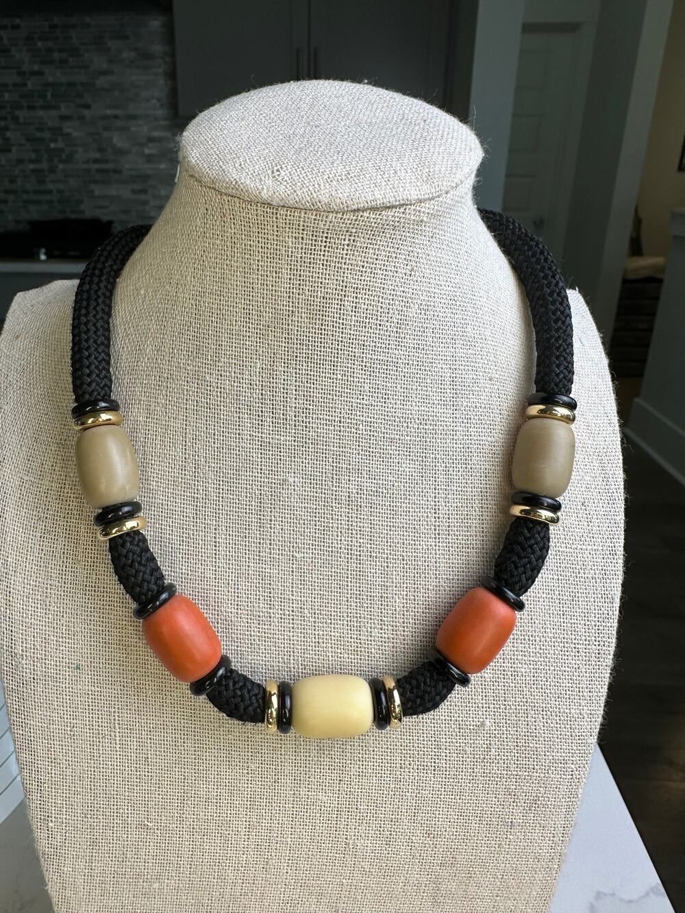 Multi Color Beaded Necklace